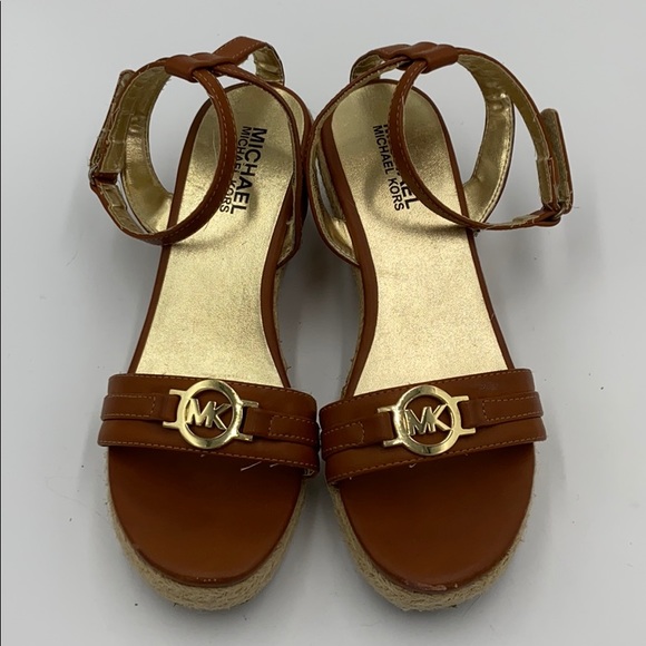 MICHAEL Michael Kors Shoes - Michael Kors Naomi wedge ankle strap sandals 7